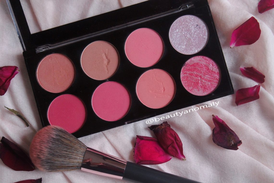 Makeup Revolution Blush Palette Sugar & Spice Swatch & Review