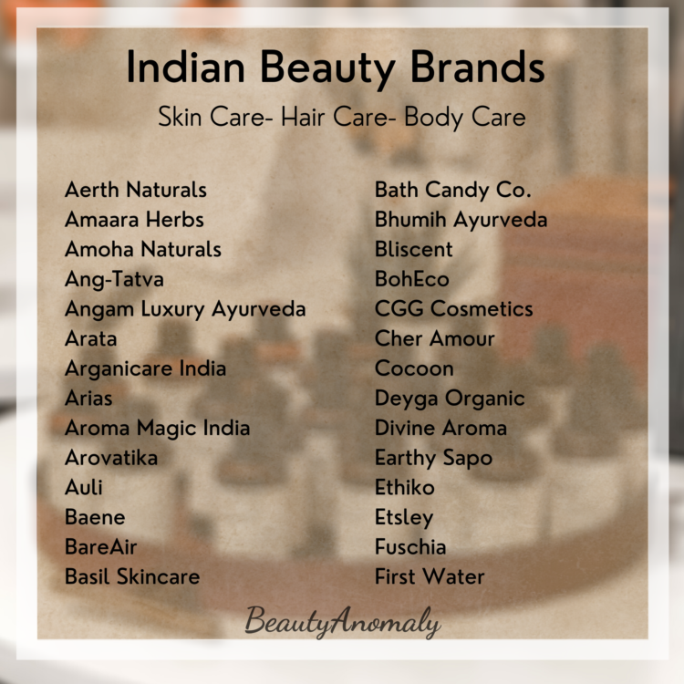 Homegrown Indian Beauty Brands - BeautyAnomaly